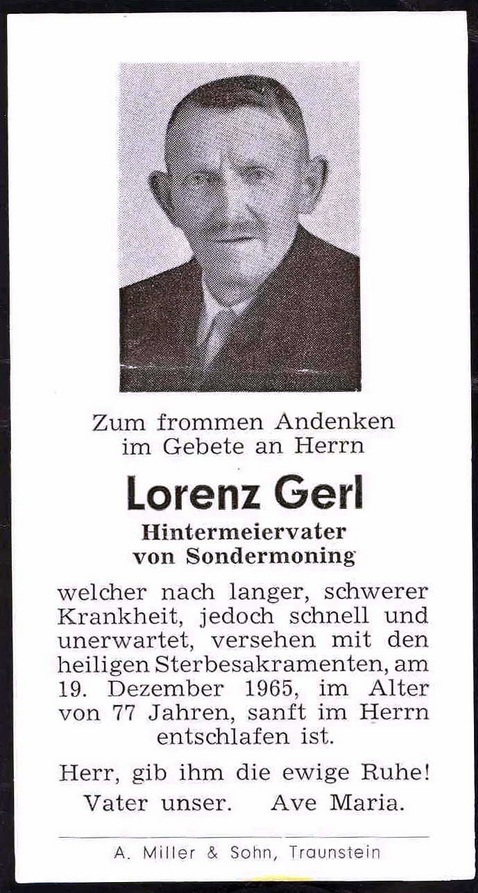 Noch kein Sterbebild vorhanden