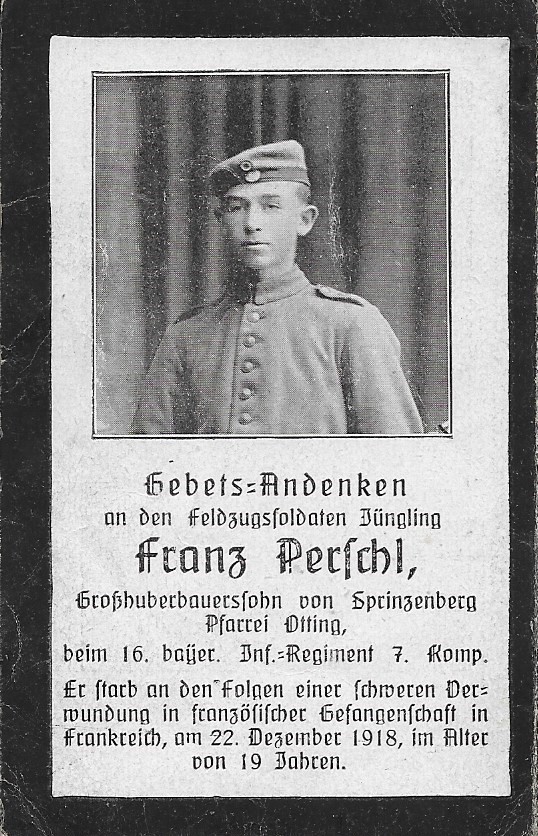 Noch kein Sterbebild vorhanden