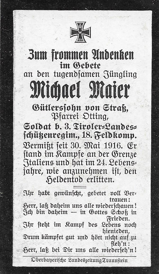 Noch kein Sterbebild vorhanden