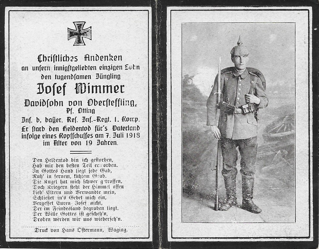 Noch kein Sterbebild vorhanden