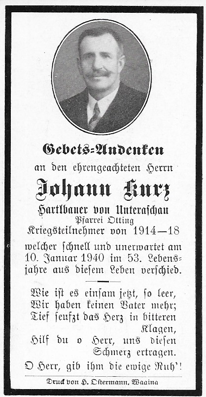 Noch kein Sterbebild vorhanden