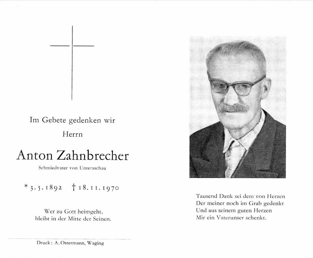 Noch kein Sterbebild vorhanden