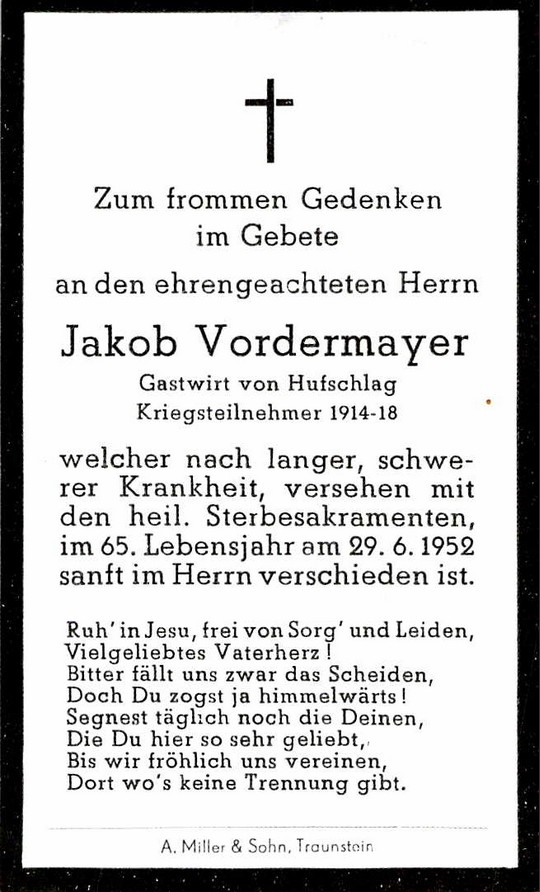 Noch kein Sterbebild vorhanden