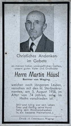 Noch kein Sterbebild vorhanden