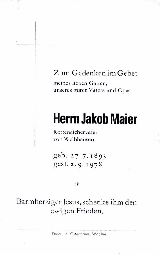 Noch kein Sterbebild vorhanden